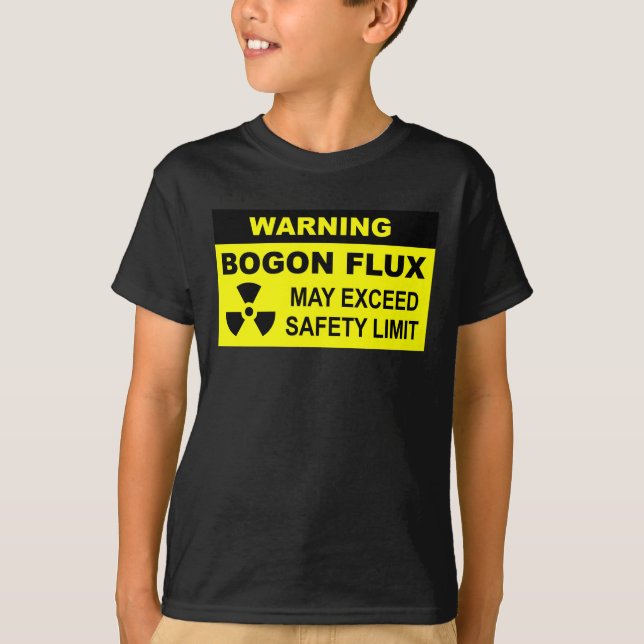 T-shirt Avertissement : Flux de Bogon (Devant)