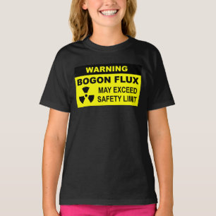 T-shirt Avertissement : Flux de Bogon