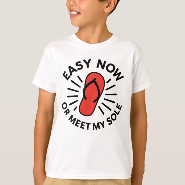 T-shirt Avertissement Humoristique à l'Ancienne (Devant)