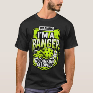 T-shirt Avertissement Je Suis Un Explosif Joueur de Pickle