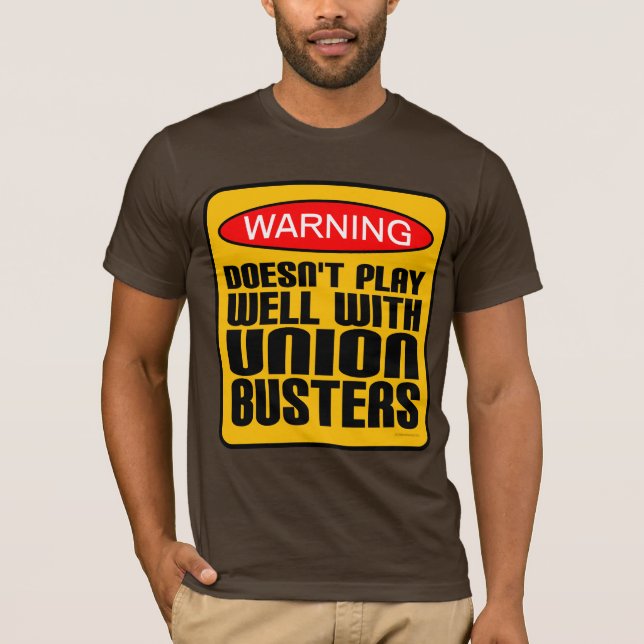 T-shirt Avertissement : Ne joue pas bien avec des (Devant)