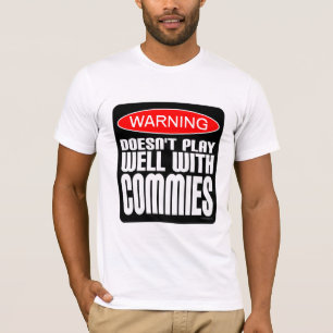 T-shirt Avertissement : Ne joue pas bien avec des cocos