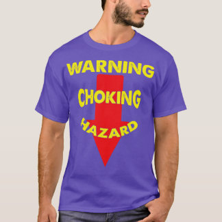 T-shirt Avertissement Risque de choc