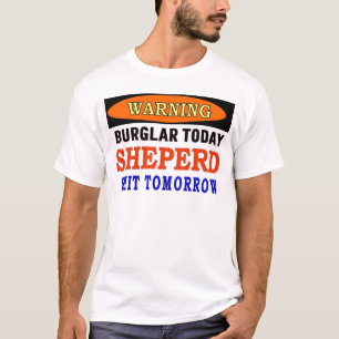 T-SHIRT AVERTISSEMENT SHEPERD