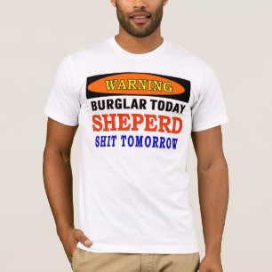 T-SHIRT AVERTISSEMENT SHEPERD