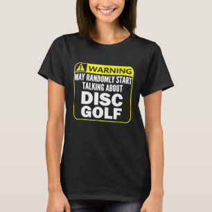 T-shirt Avertissement Signe de Golf Chemise de Lecteur Cad
