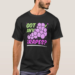 T-shirt Avez-Vous Des Raisins Jus De Raisin Rouge Jus De J