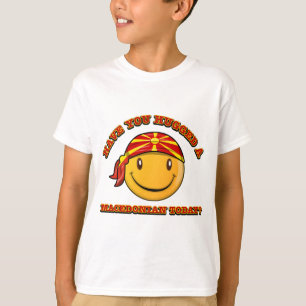 T-shirt Avez-vous étreint un Macédonien aujourd'hui ?