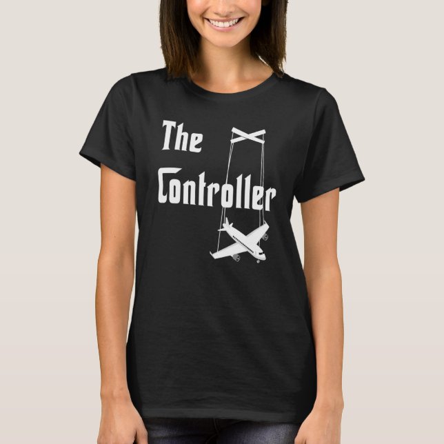 T-shirt Aviation I Atc I Avion I Funky Air Traffic Centre (Devant)