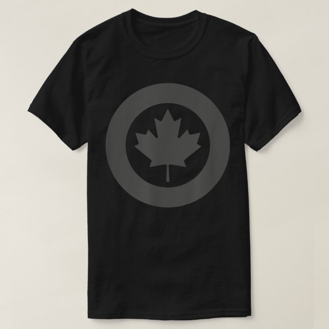 T-shirt Aviation royale du Canada Roundel Maple Leaf L (Design devant)