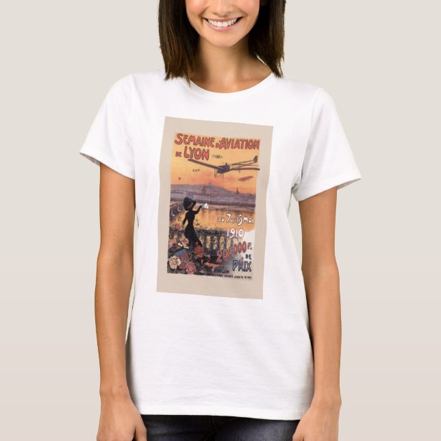 T-shirt Aviation vintage (Devant)