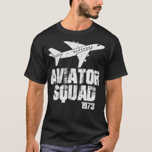 T-shirt Aviator Squad Aviator meilleurs amis manches longu