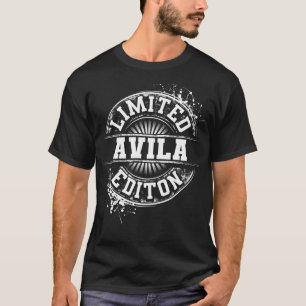 T-shirt AVILA Funny Nom de famille Arbre de famille Annive