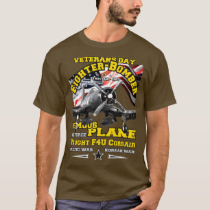 T-shirt Avion de chasse F4U Corsair Vought 2ème guerre mon