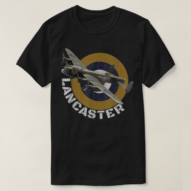 T-shirt Avion de combat britannique 2ème guerre mondiale L (Design devant)