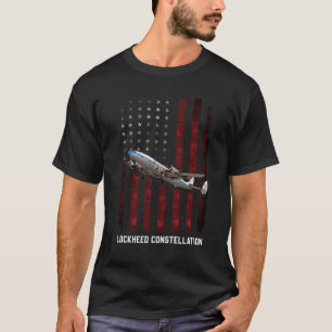 T-shirt Avion de connie de la constellation de Lockheed