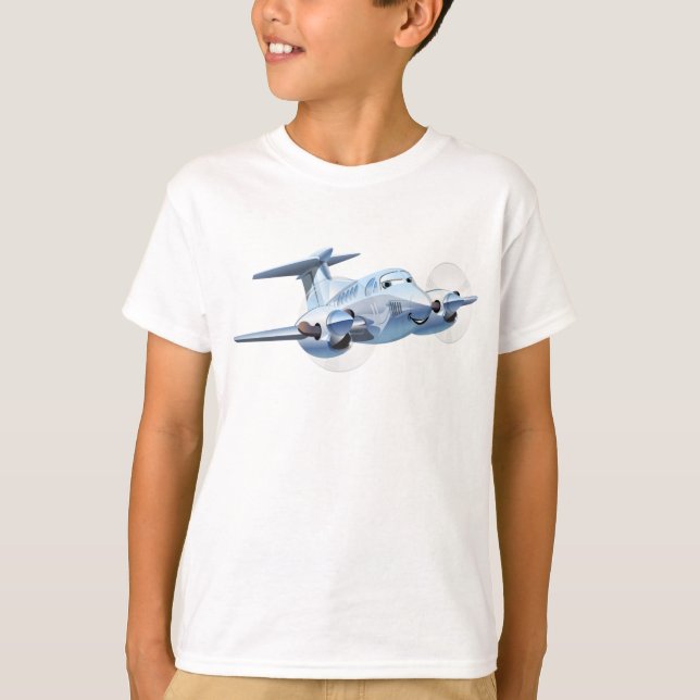 T-shirt Avion de dessin (Devant)
