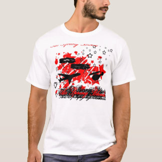 T-shirt avion de ligne à réaction