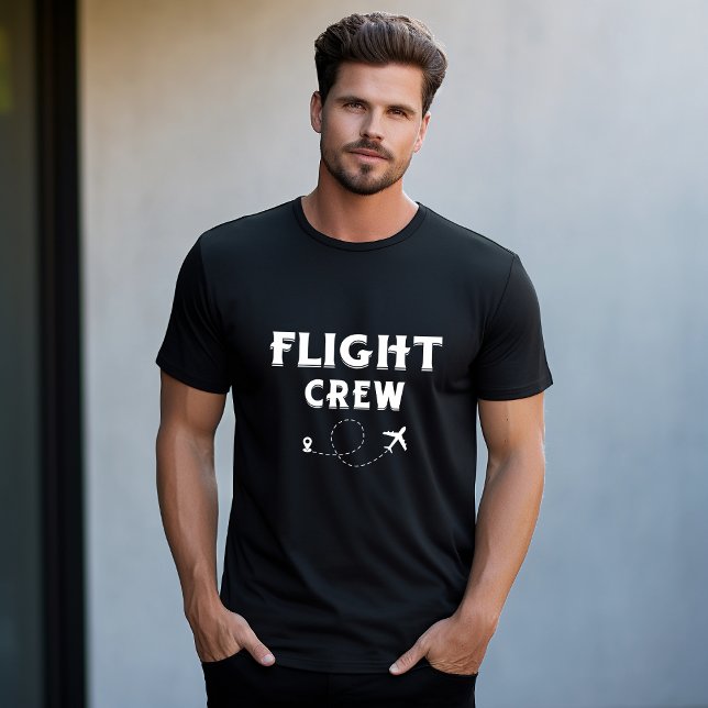 T-shirt Avion d'équipage de conduite volant Vacances moder (Créateur téléchargé)