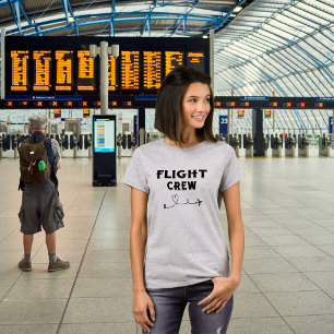T-shirt Avion d'équipage de conduite volant Vacances moder