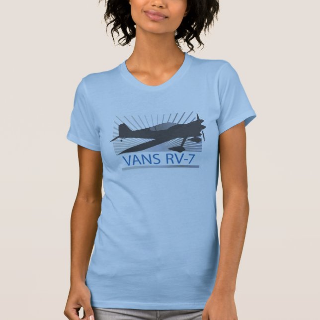 T-shirt Avion des fourgons RV-7 (Devant)