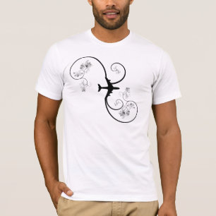 T-shirt Avion en spirale