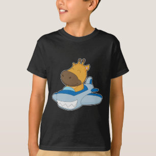 T-shirt Avion Giraffe