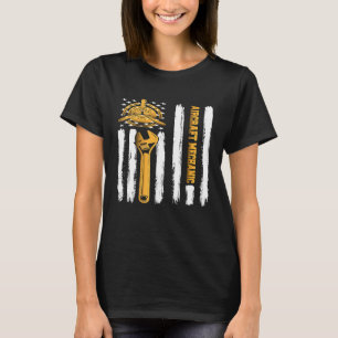 T-shirt Avion Mécanicien Aéronefs Technicien Aéronefs