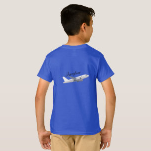 T-shirt avion pour enfants