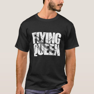 T-shirt Avion Queen Biplane féminin