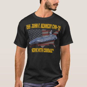 T-shirt Avion USS John F. Kennedy CVN79 Vétérinaire