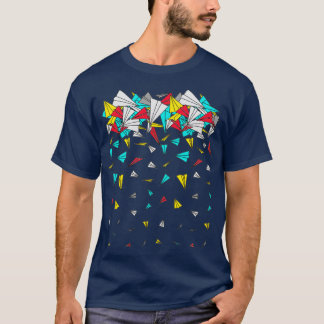 T-shirt Avions à papier volants 1
