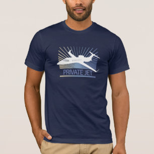 T-shirt Avions à réaction privés