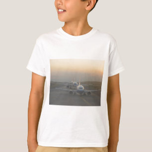 T-shirt Avions sur une piste