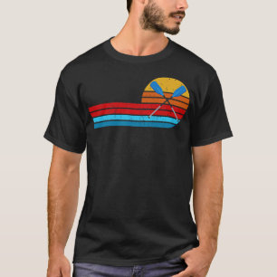 T-shirt aviron croisé vintage rétro 1