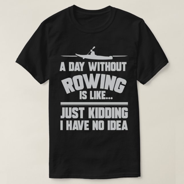T-shirt Aviron Kayak 3 (Design devant)