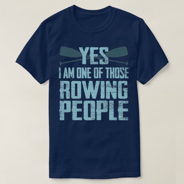 T-shirt Aviron Kayak 8 (Design devant)