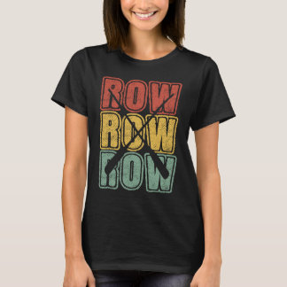 T-shirt aviron rétro