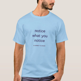 T-shirt - avis à ce que vous notez
