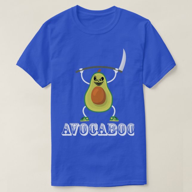 T-shirt Avocaboo Halloween Funny Avocado t (Design devant)