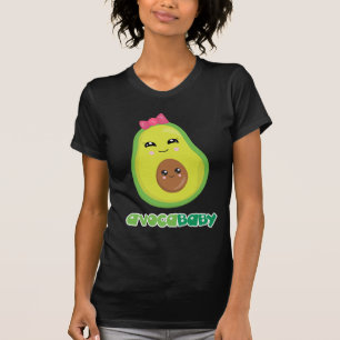 T-shirt avocaChemise en toile Bella pour bébé pour femmes