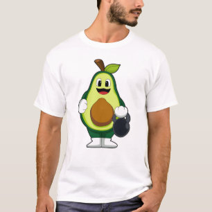 T-shirt Avocado à l'entraînement Strength avec Dumbbells