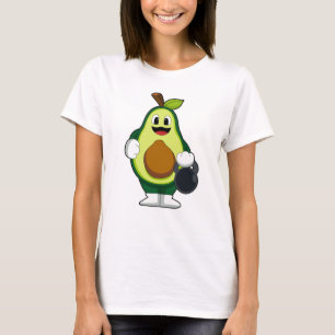 T-shirt Avocado à l'entraînement Strength avec Dumbbells