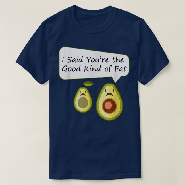 T-shirt Avocado amusant pour les végétaliens, végétariens  (Design devant)