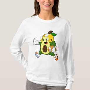 T-shirt Avocado au football