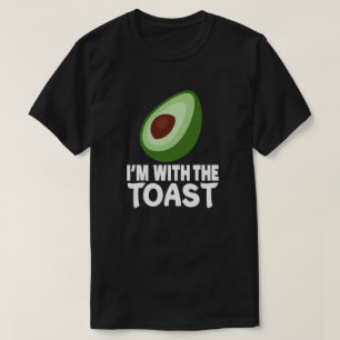 T-shirt Avocado Avec Toast Correspondant Costume Halloween