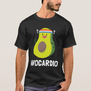 T-shirt Avocado Avocardio Gym Entraînement Cadeau
