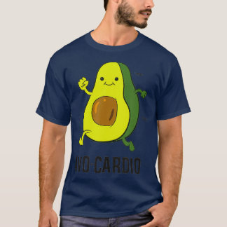 T-shirt Avocado Avocardio Gym Fitness Exercice Avocado 2