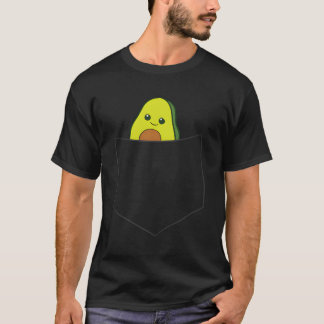 T-shirt Avocado Dans La Poche Vegan Food Avocado Dans La P