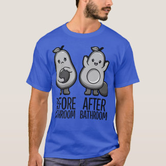 T-shirt Avocado De Pooping Cute Pour Hommes Femmes, Vegan,
